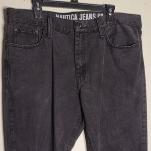 Nautica brand jeans vintage black look